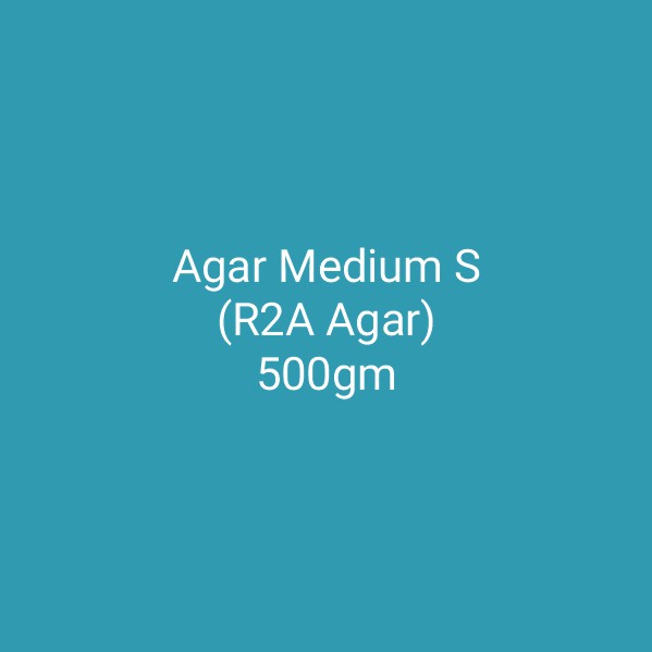 Agar Medium S (R2A Agar) 500gm